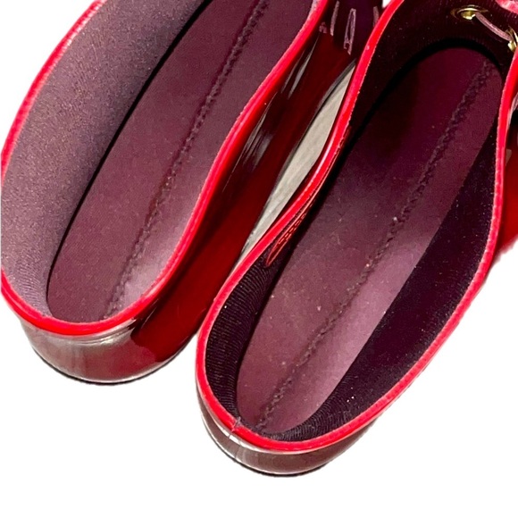 Vivienne Westwood x Melissa Rain Boots Women’s Size 8, Red, Made in Brazil, NWOT - Picture 7 of 13